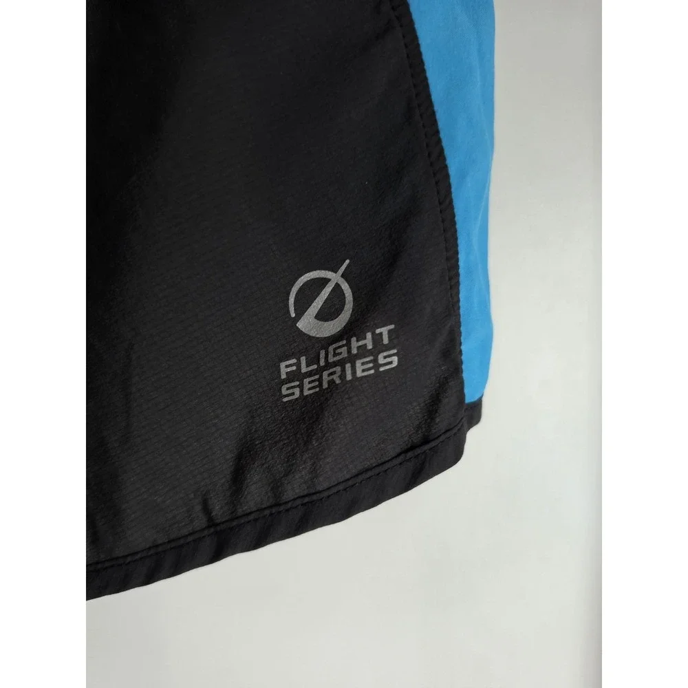 The North Face Shorts Womens XS Black Blue Colorblock Athletic Casual 4in
